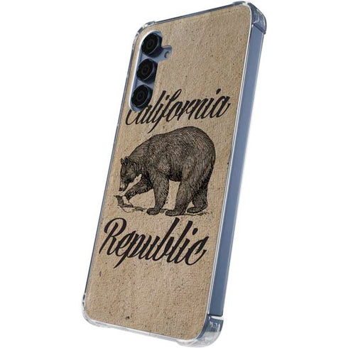 Cali Republic Vintage Galaxy A55 5G Clear Case