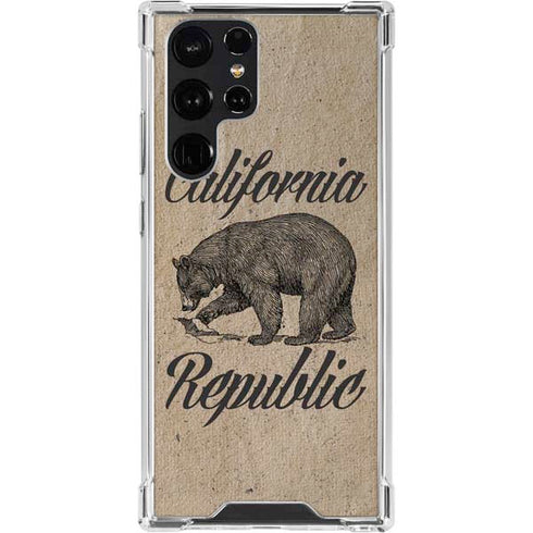Cali Republic Vintage Galaxy S23 Ultra Clear Case