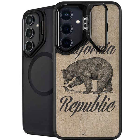Cali Republic Vintage Galaxy S24 FE Kickstand Case