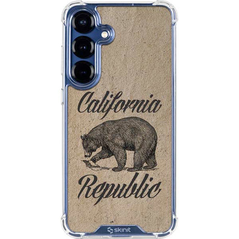 Cali Republic Vintage Galaxy S25 Clear Case