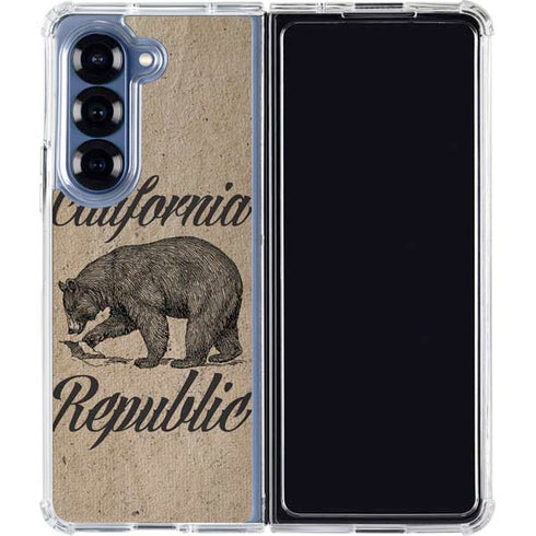 Cali Republic Vintage Galaxy Z Fold6 Clear Case