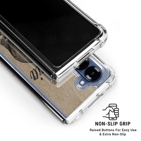 Cali Republic Vintage Galaxy Z Fold6 Clear Case