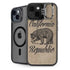 Cali Republic Vintage iPhone 15 Kickstand Case