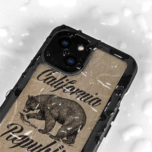 Cali Republic Vintage iPhone 15 Plus Waterproof Case