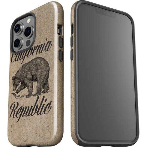 Cali Republic Vintage iPhone 15 Pro Impact Case