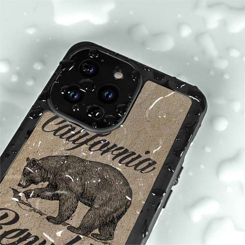 Cali Republic Vintage iPhone 15 Pro Waterproof Case