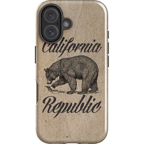 Cali Republic Vintage iPhone 16 Plus Impact Case