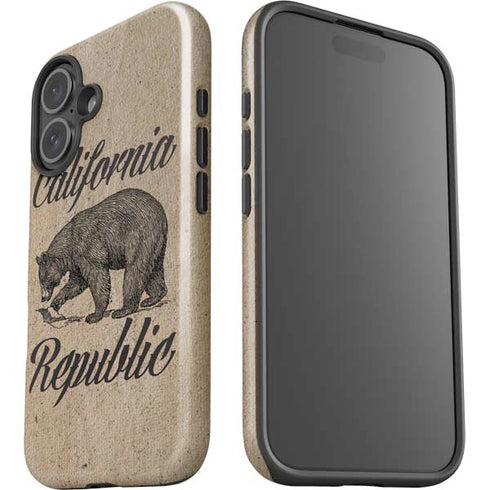 Cali Republic Vintage iPhone 16 Plus Impact Case