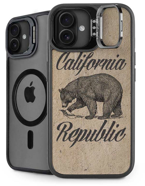 Cali Republic Vintage iPhone 16 Plus Kickstand Case