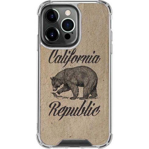 Cali Republic Vintage iPhone 16 Pro Clear Case