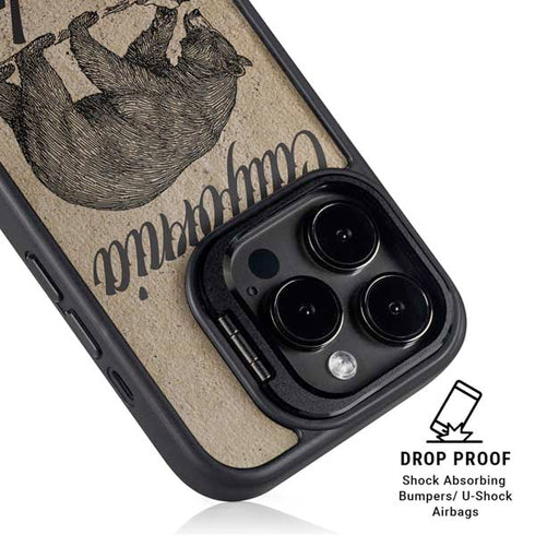 Cali Republic Vintage iPhone 16 Pro Max Kickstand Case