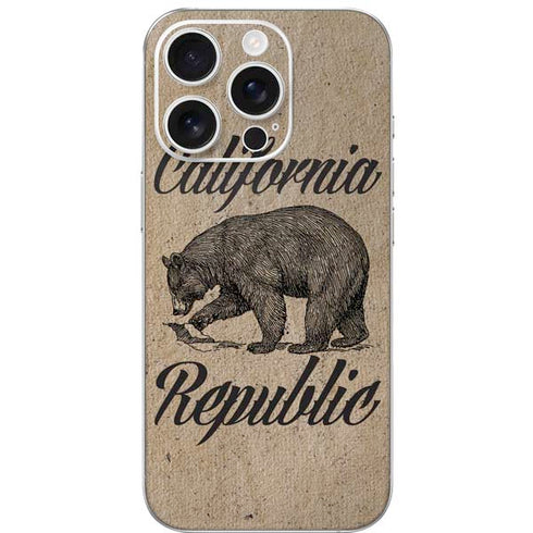 Cali Republic Vintage iPhone 16 Pro Skin
