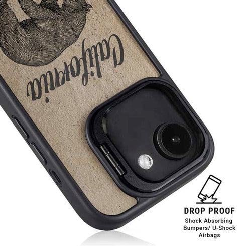 Cali Republic Vintage iPhone 16e Kickstand Case