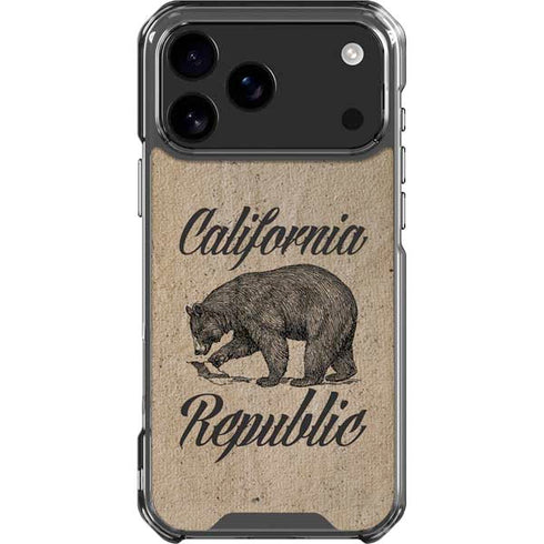 Cali Republic Vintage iPhone 18 Pro Max Clear Case