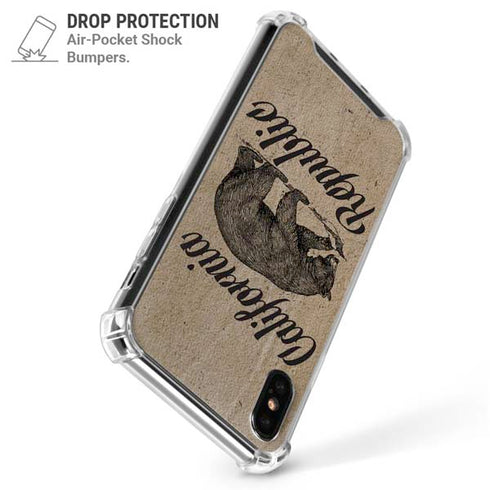 Cali Republic Vintage iPhone X/XS Clear Case