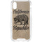 Cali Republic Vintage iPhone XS Clear Case