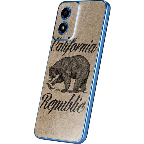 Cali Republic Vintage Moto G Play 4G (2024) Skin