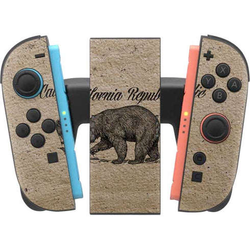 Cali Republic Vintage Nintendo Switch 2 (2025) Joy-Con Controller Skin
