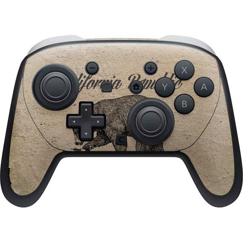 Cali Republic Vintage Nintendo Switch 2 (2025) Pro Controller Skin