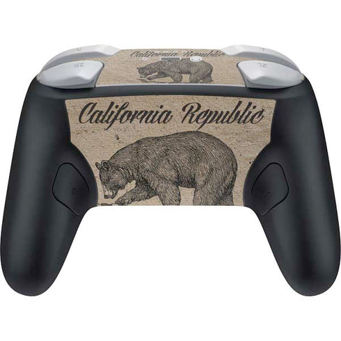 Cali Republic Vintage Nintendo Switch 2 (2025) Pro Controller Skin