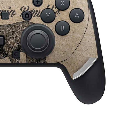 Cali Republic Vintage Nintendo Switch 2 (2025) Pro Controller Skin
