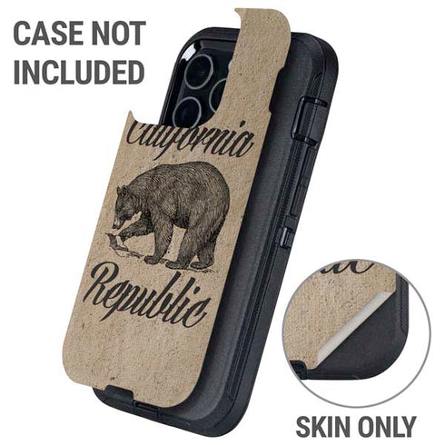 Cali Republic Vintage Otterbox Defender iPhone Skin