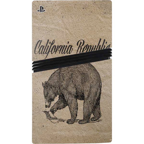 Cali Republic Vintage PS5 Pro Console Skin
