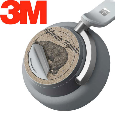 Cali Republic Vintage Surface Headphones Skin