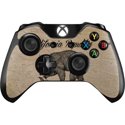 Cali Republic Vintage Xbox One Controller Skin