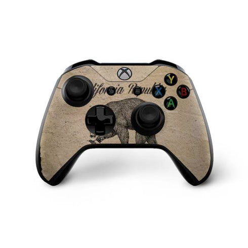 Cali Republic Vintage Xbox One X Controller Skin