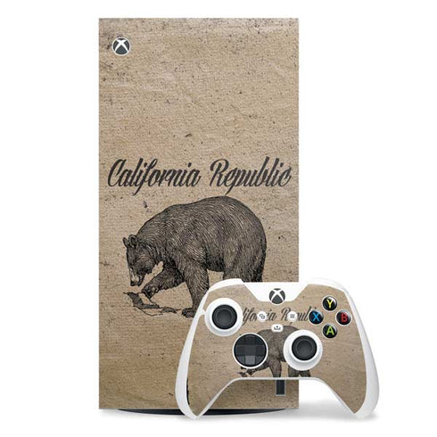 Cali Republic Vintage Xbox Series X Skins