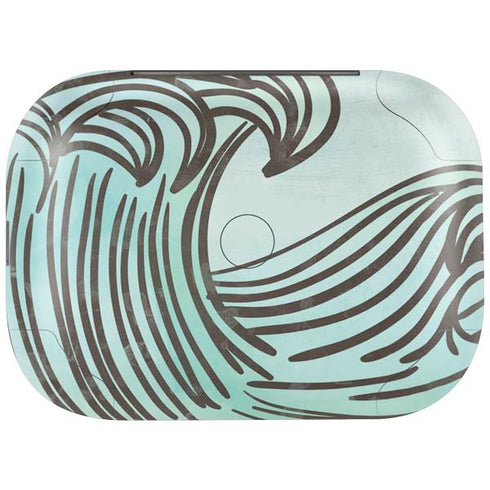 California Big Wave Amazon Echo Buds Skin