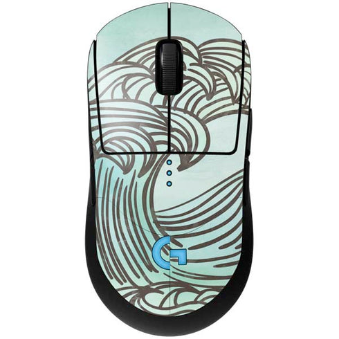 California Big Wave G Pro Wireless Gaming Mouse Skin