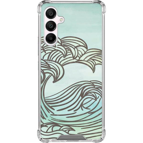 California Big Wave Galaxy A16 5G Clear Case