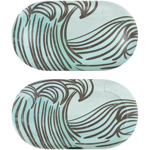 California Big Wave Galaxy Buds Skin