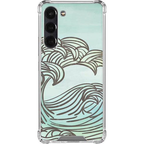 California Big Wave Galaxy S24 FE Clear Case