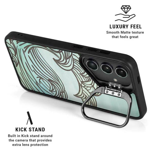 California Big Wave Galaxy S24 Kickstand Case
