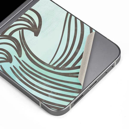 California Big Wave Galaxy Z Flip6 Skin