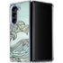 California Big Wave Galaxy Z Fold5 5G Clear Case