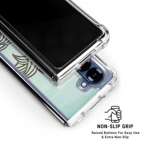 California Big Wave Galaxy Z Fold6 Clear Case