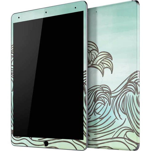 California Big Wave iPad Skins