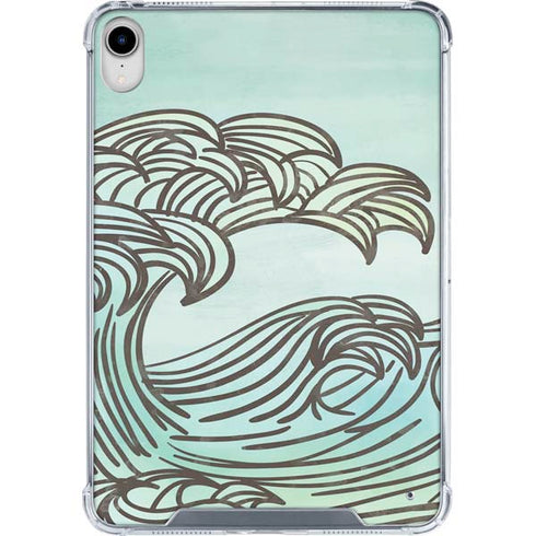 California Big Wave iPad 11th Gen (2025) Clear Case
