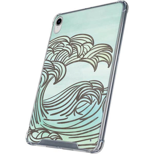 California Big Wave iPad 11th Gen (2025) Clear Case