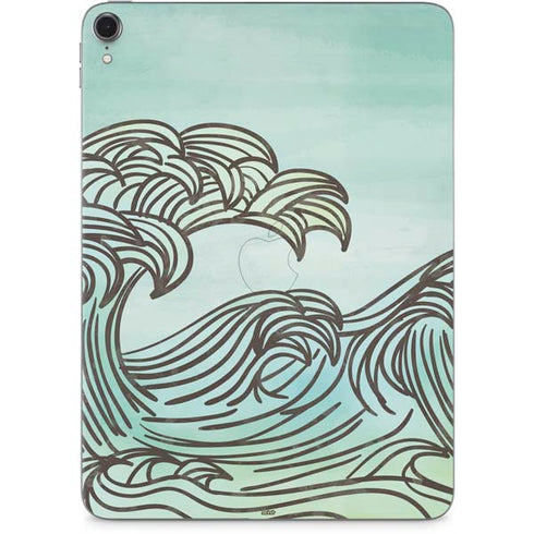 California Big Wave Apple iPad Pro Skin