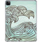 California Big Wave iPad Pro 11in (2024) Clear Case