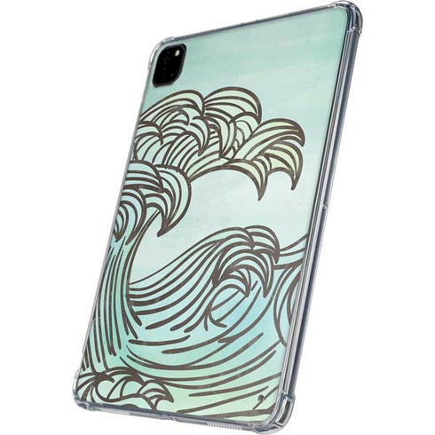 California Big Wave iPad Pro 11in (2024) Clear Case