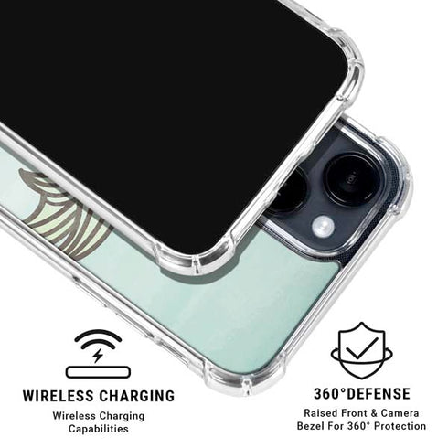 California Big Wave iPhone 15 Clear Case