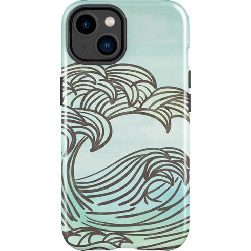 California Big Wave iPhone 15 Impact Case