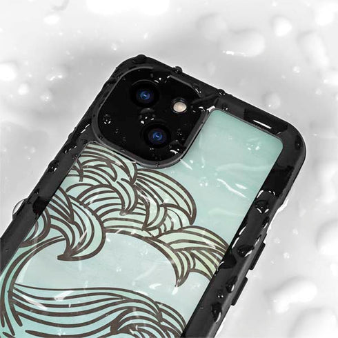 California Big Wave iPhone 15 Plus Waterproof Case