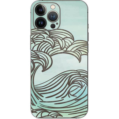 California Big Wave iPhone 15 Pro Max Skin